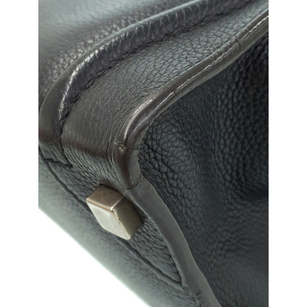 Celine Shopper Tote Shoulder Leather Calfskin Handbag - Picture 4 of 9
